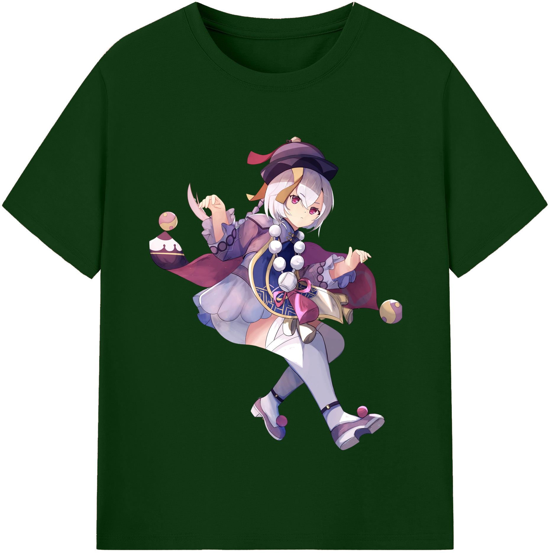 げんし神 七七 なな  genshin Nana 綿100％半袖Tシャツ（フロントプリント）